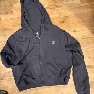 Til You Collapse Charcoal Hoodie Jacket